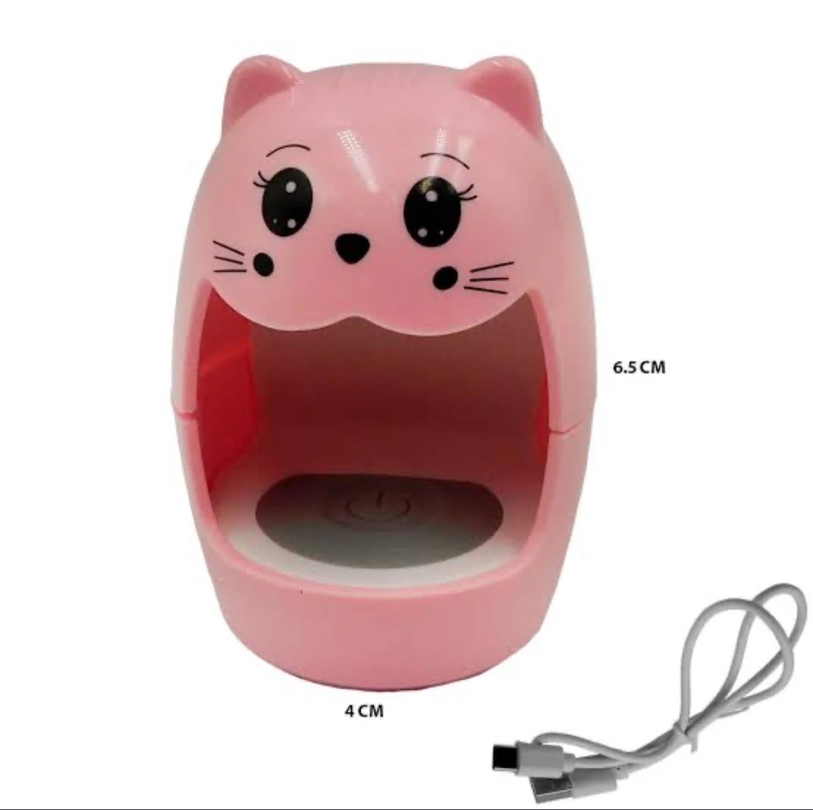 Mini Lámpara UV/LED para Uñas Forma de Gatito 2