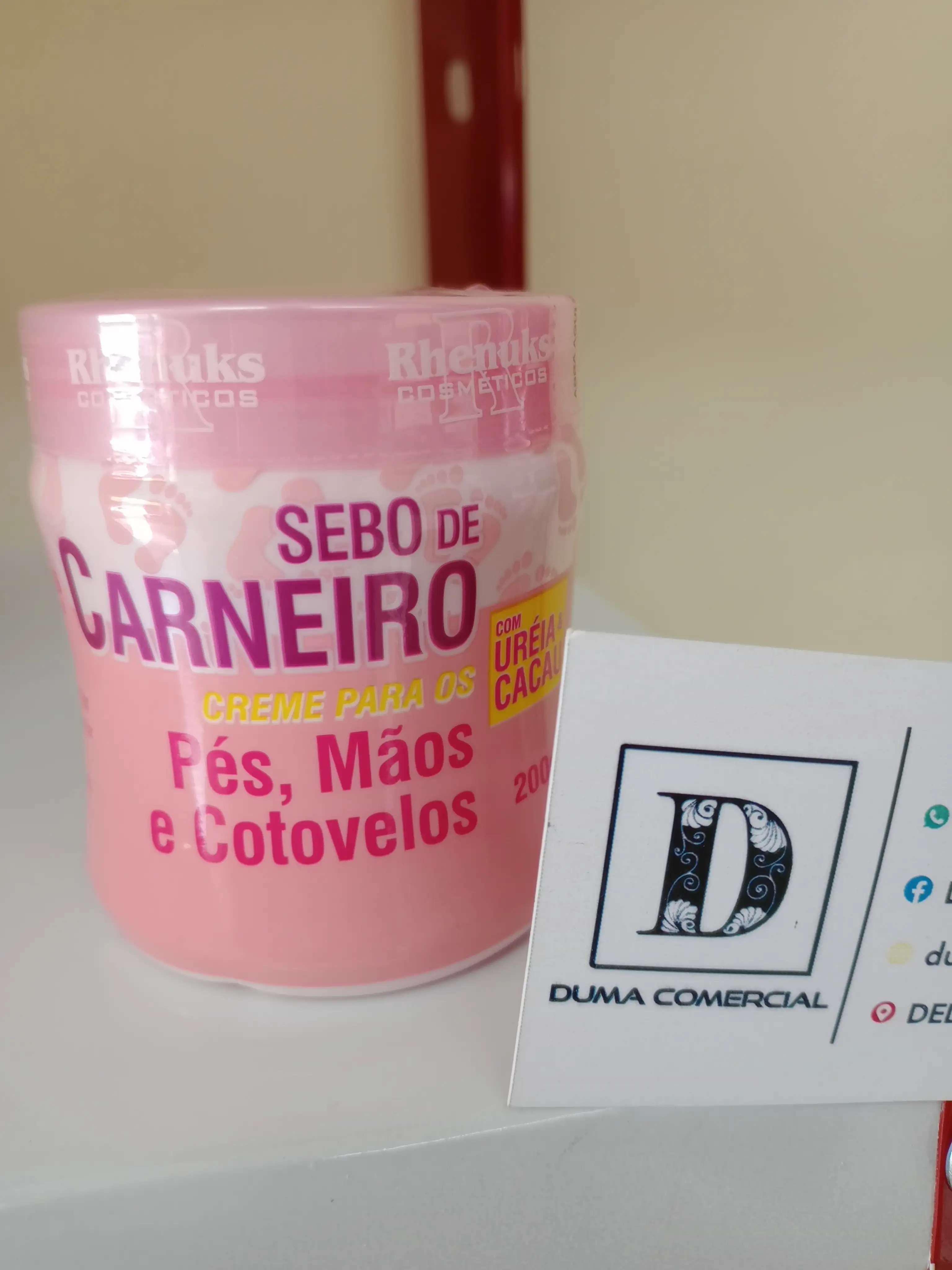 Sebo de carneiro manos y pies