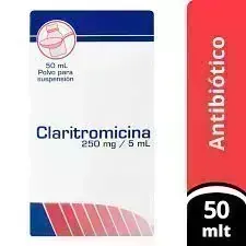 CLARITROMICINA  250 MG FCO X  50 ML COASPHARMA