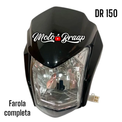 PL DR 150 Combo farola con carenaje negro IMCOM196 OKL