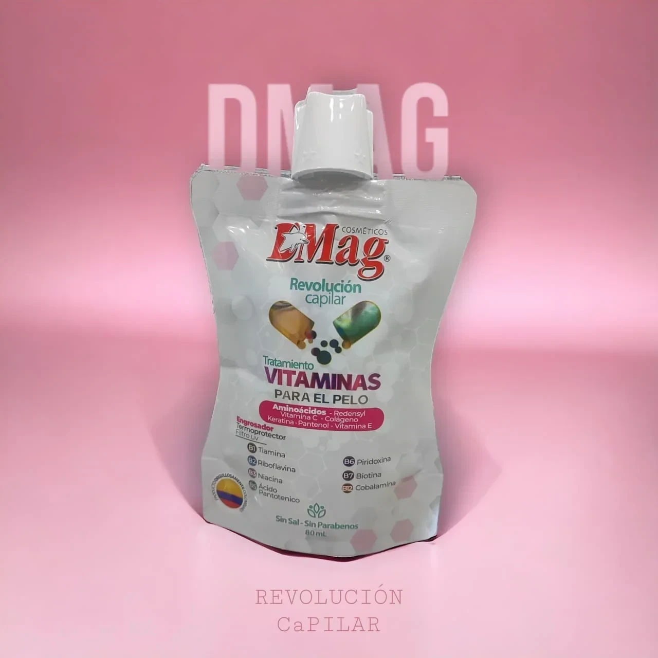 dmag tratamiento doypack x80 vitaminas para el pelo