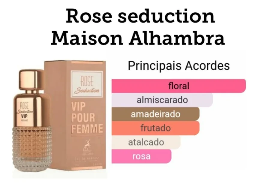 Rose Seduction Vip Pour Femme 4