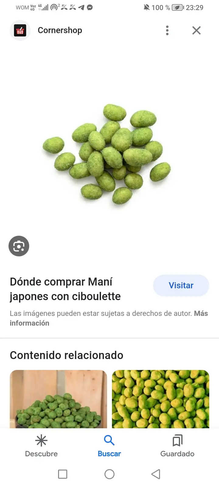 Mani japones cibouletee 400 gramos 