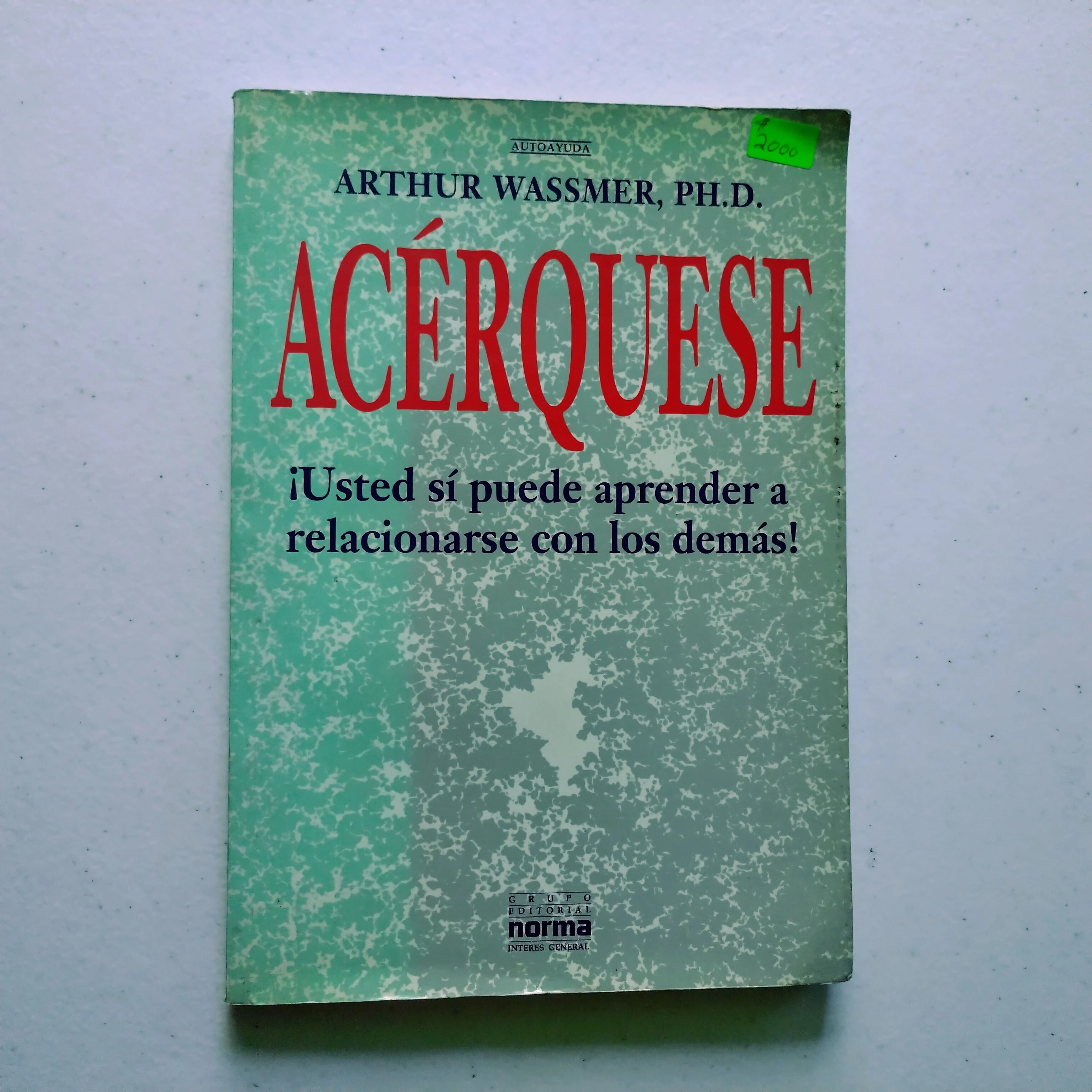 Acérquese, Arthur Wassmer, usado 