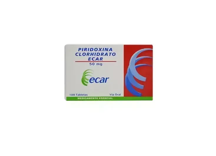 PIRIDOXINA 50 MG X 100 TBL ECAR