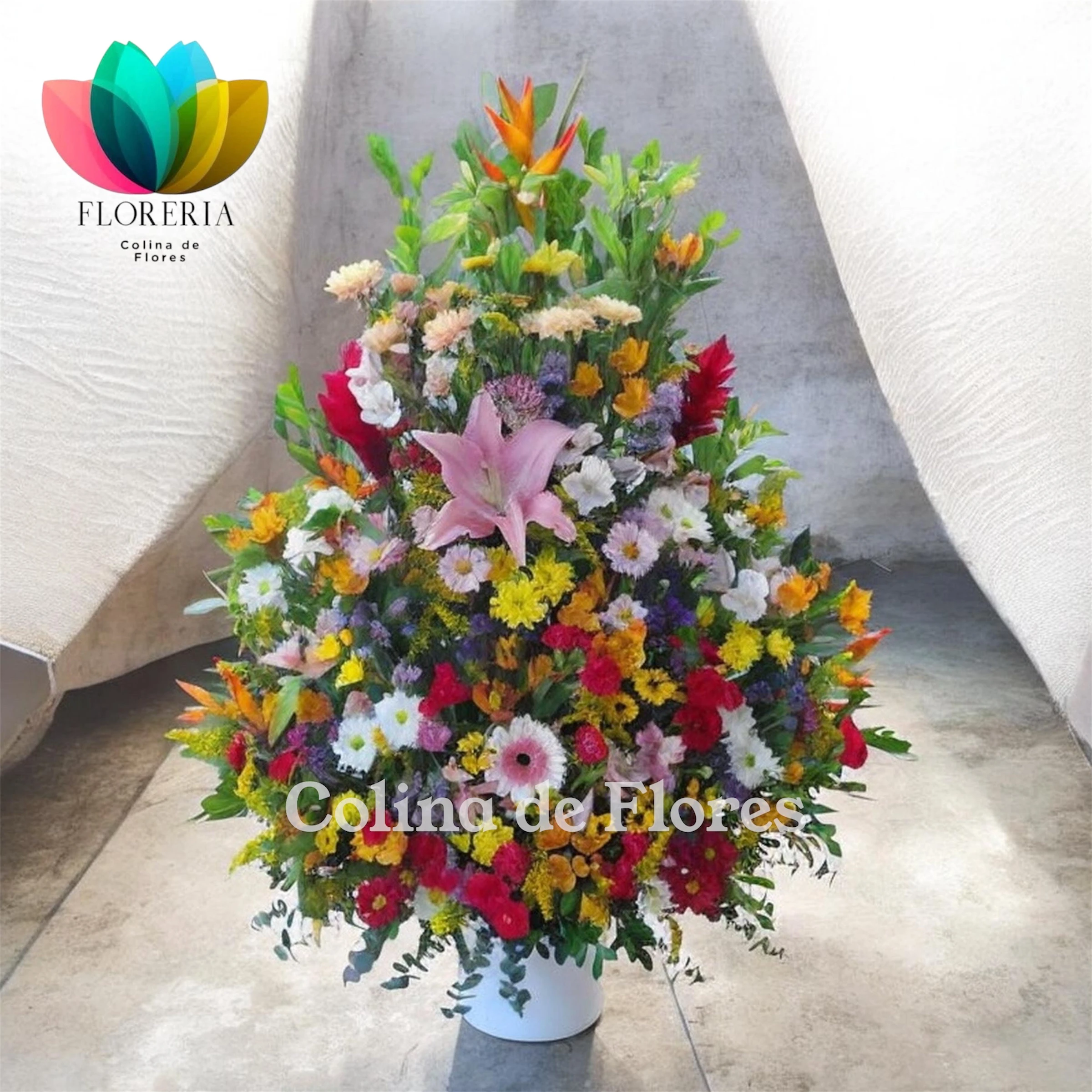 Abanico primaveral mix