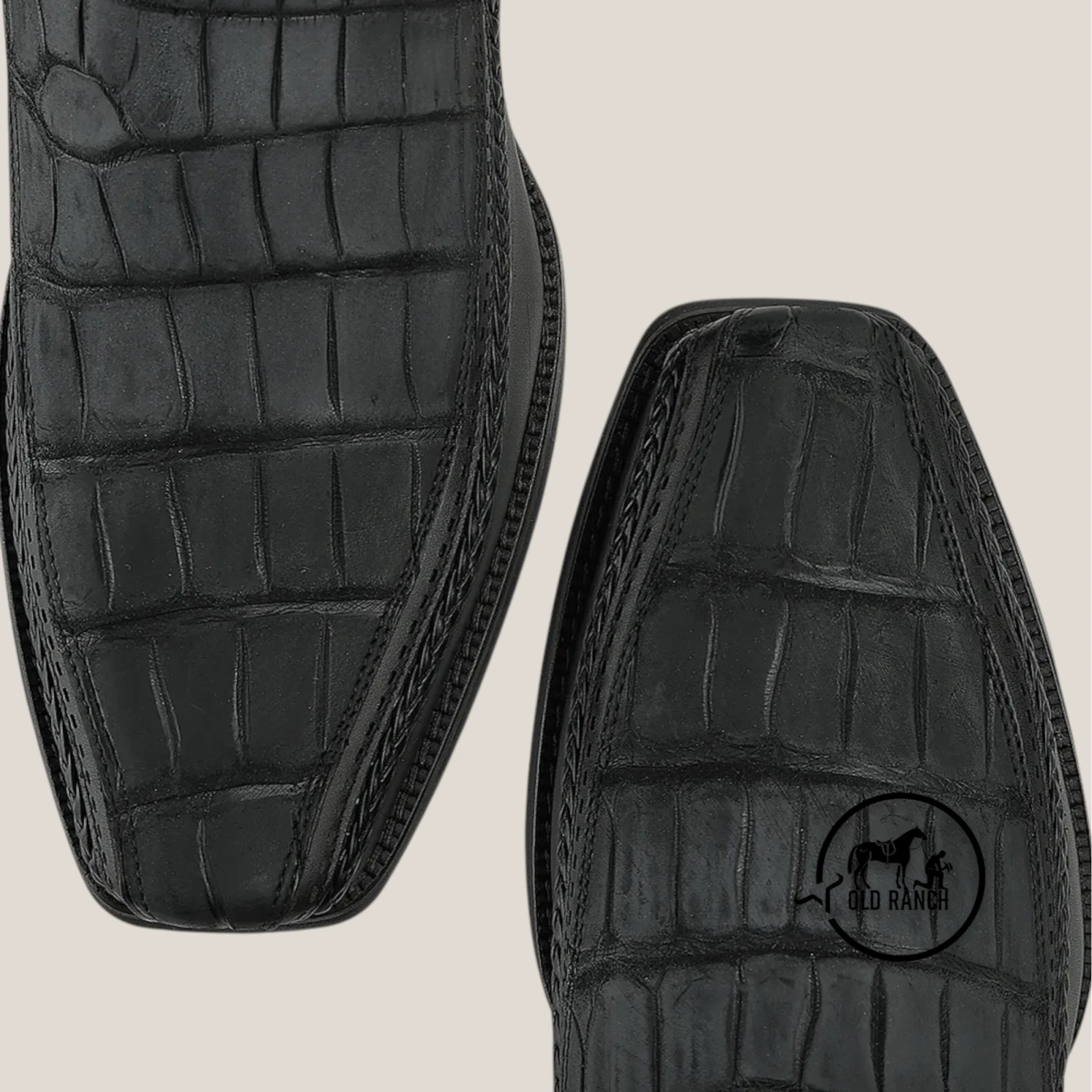CUADRA PIEL DE ALLIGATOR 6