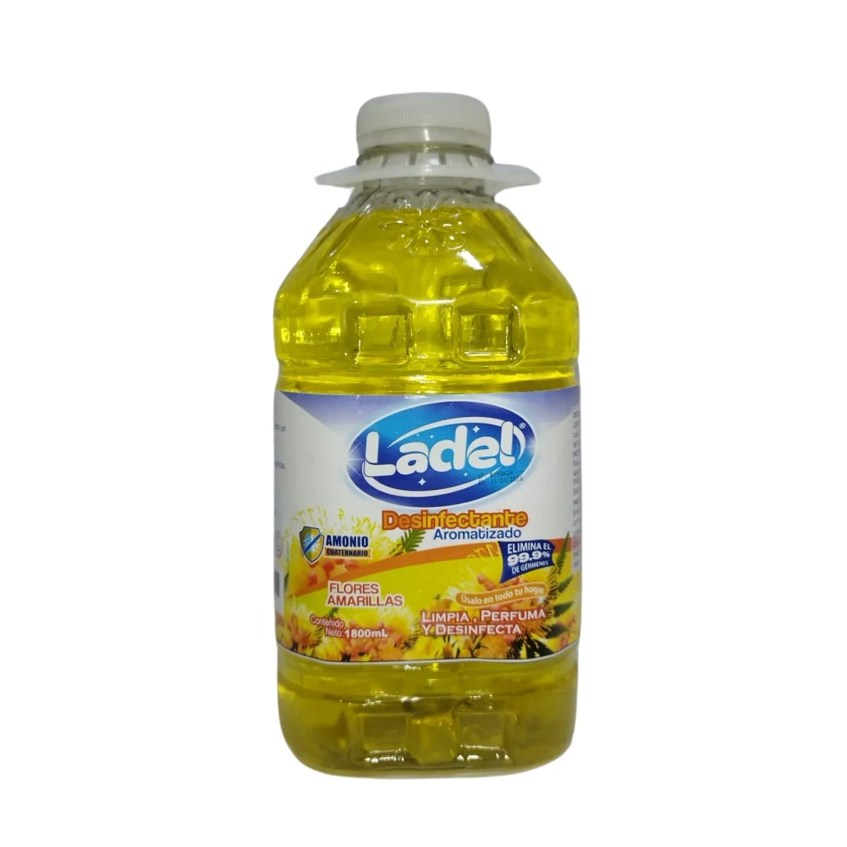 LADEL DESFINFECTANTE AROMATIZADO FLORES AMARILLAS 1800 ML