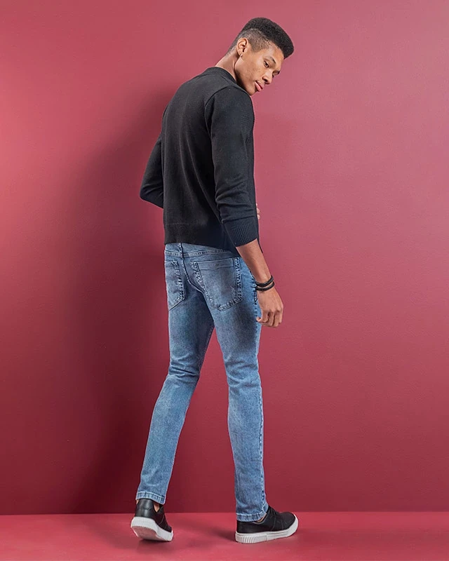 Calça Masc Skinny  2