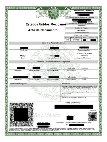 consulta acta de nacimiento 