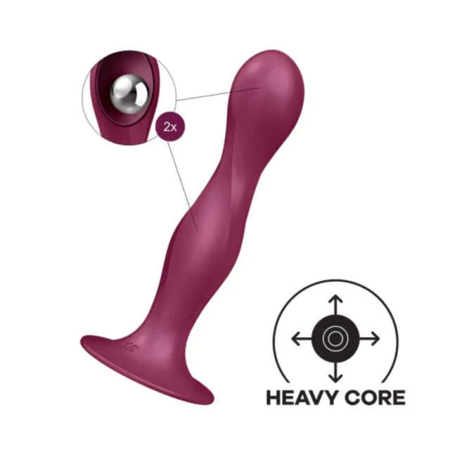 Satisfyer Double Ball-r Estimulación Vaginal Y Anal Ventosa