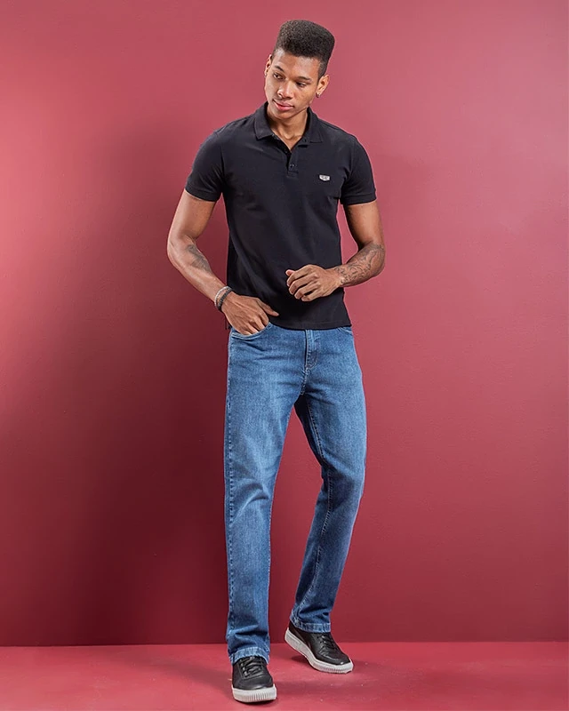 Calça Masc Reta