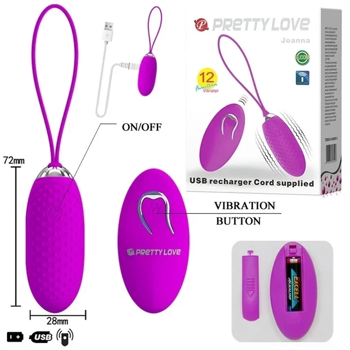 Bala vibradora de inalambrica recargable USB