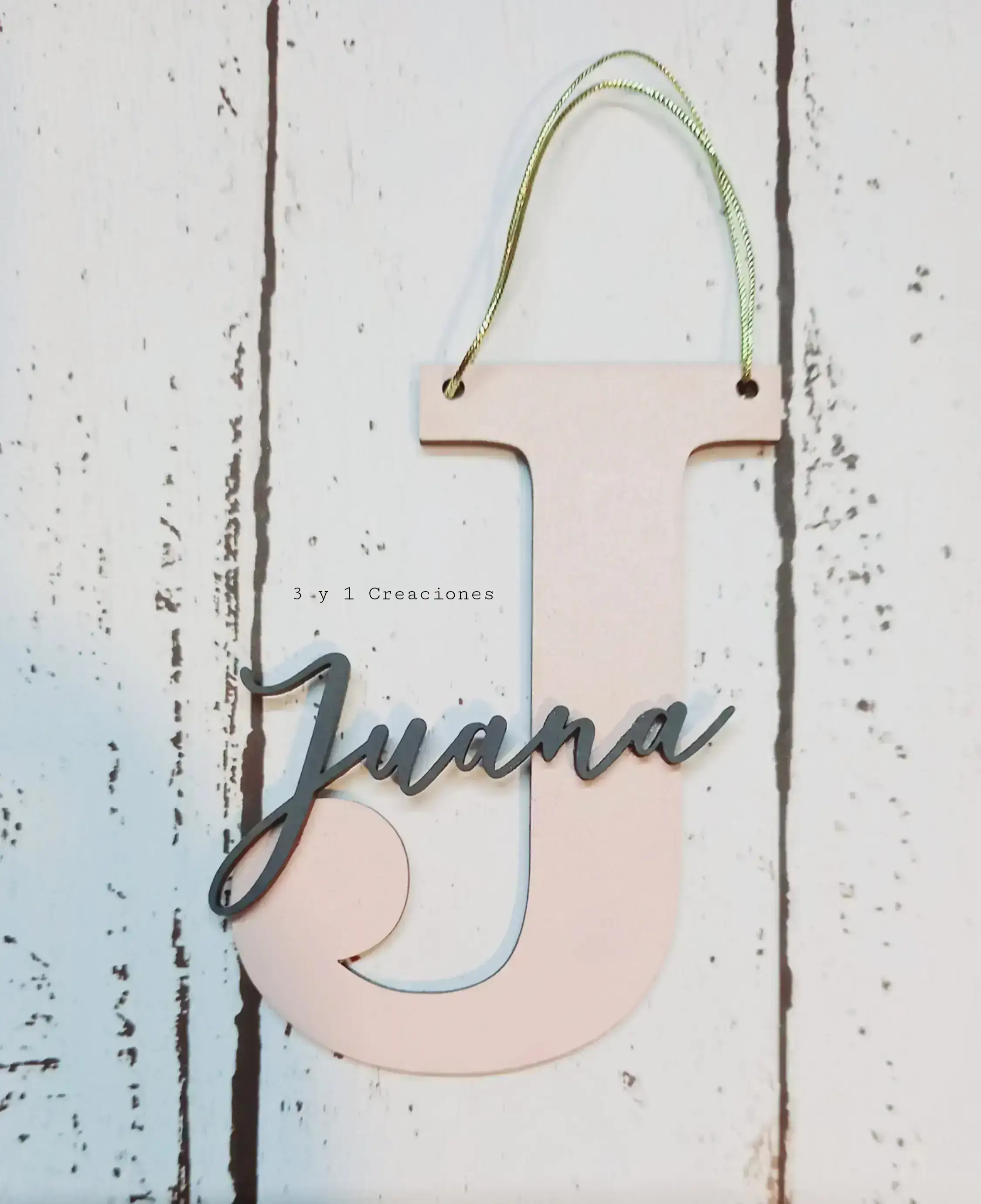 SOUVENIR INICIAL CON NOMBRE