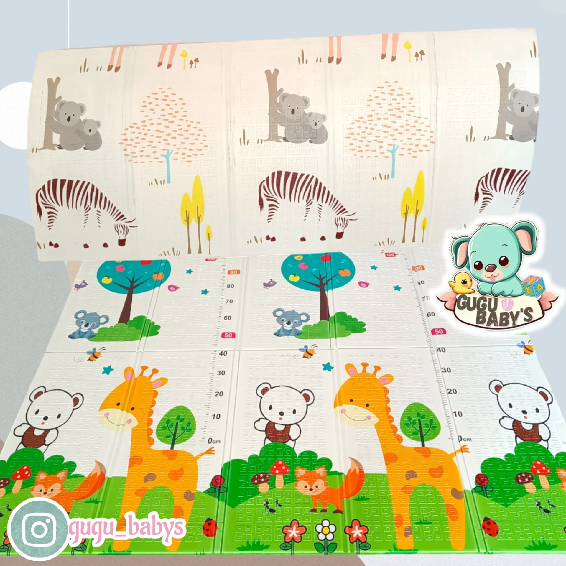 Tapete plegable 2x2 mts  2