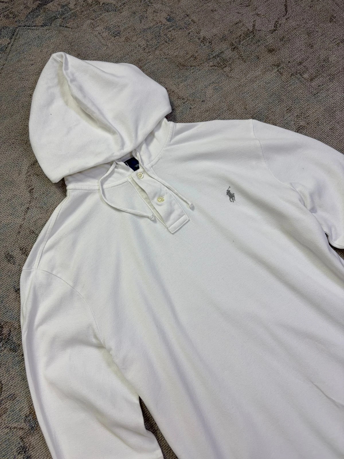 POLO BY RALPH LAUREN PIQUÉ HOODED POLO SHIRT