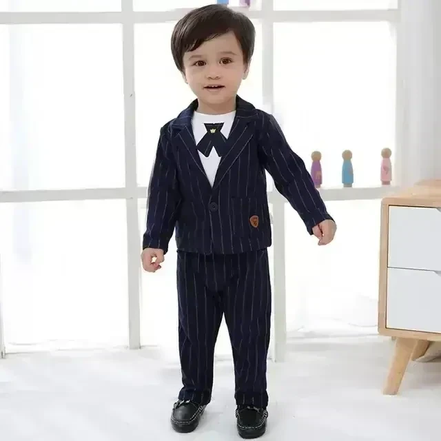 TRAJE ELEGANTE LARGO S 4