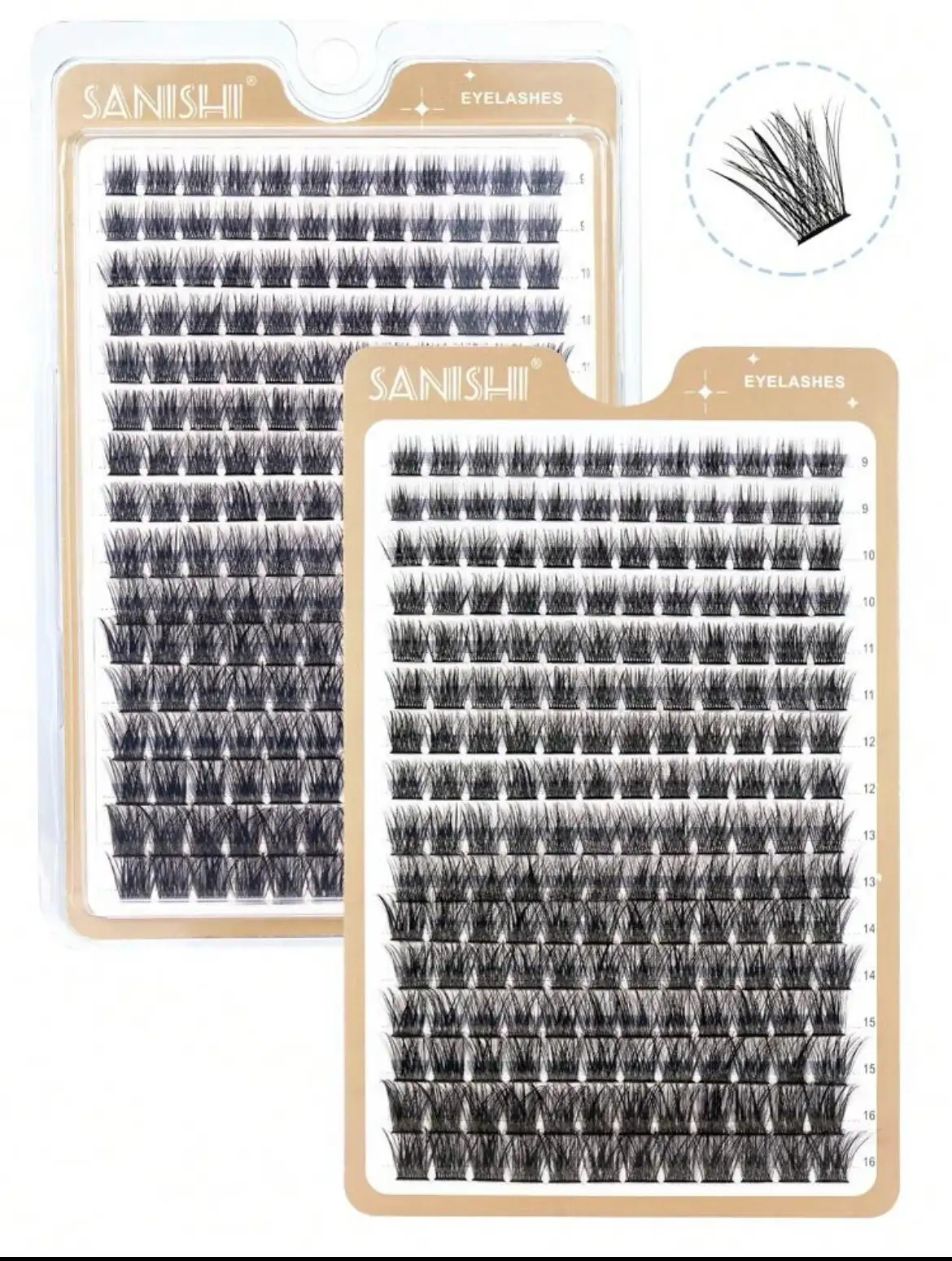Pestañas 1x1 sanishi-T50