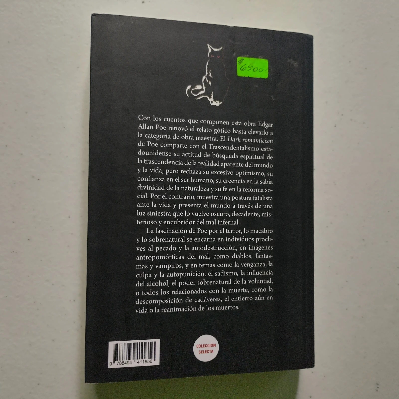 Relatos góticos, Edgar Allan Poe, nuevo 2