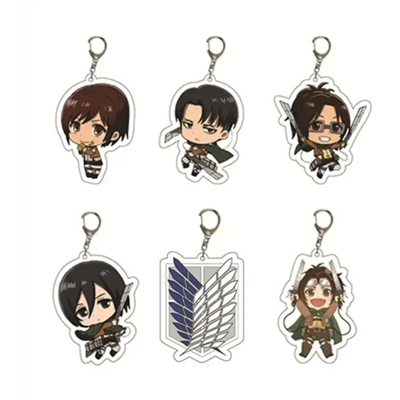 Llaveros Acrílicos Attack on Titan