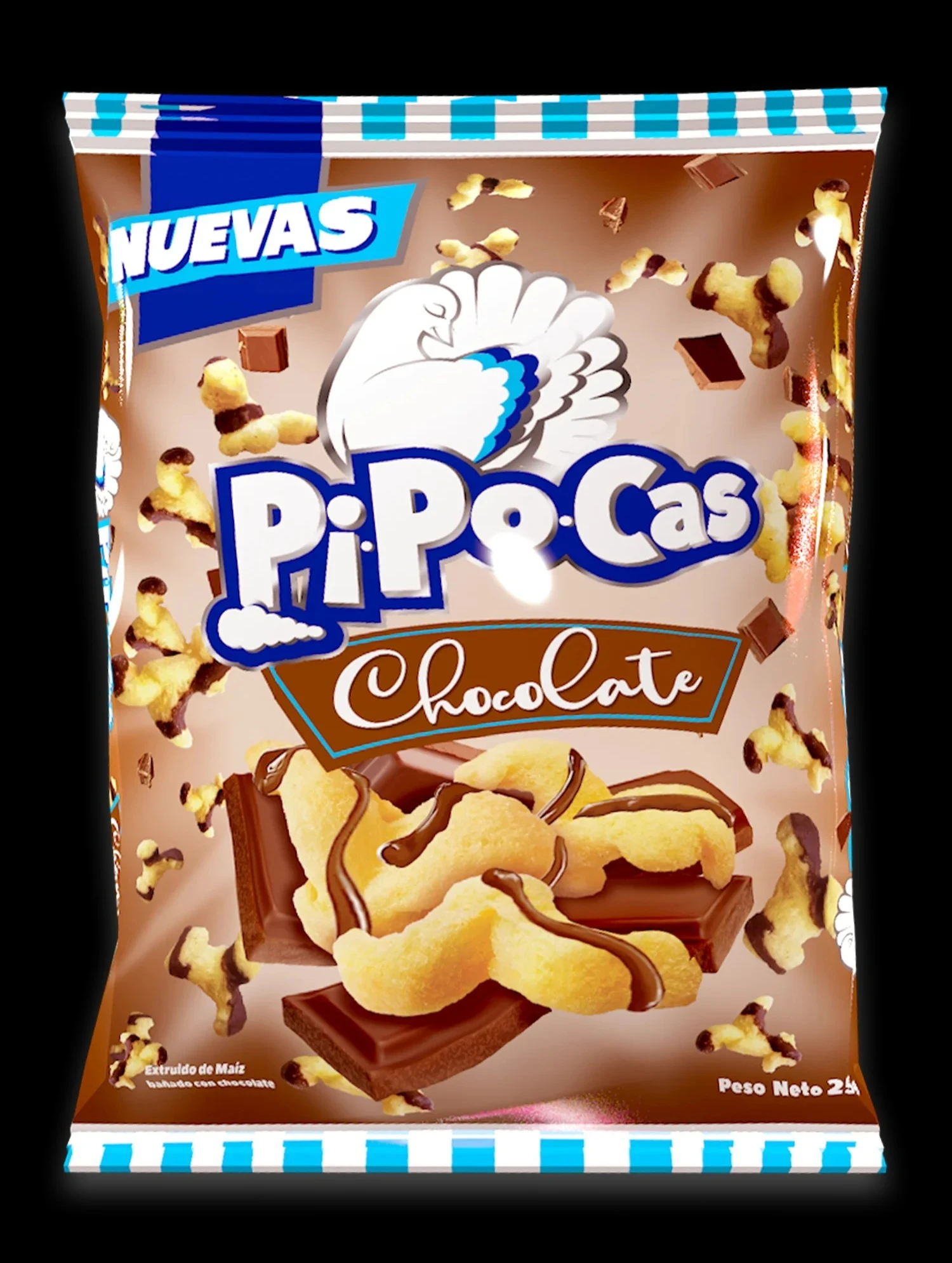 PIPOCAS  CON CHOCOLATE 90g 