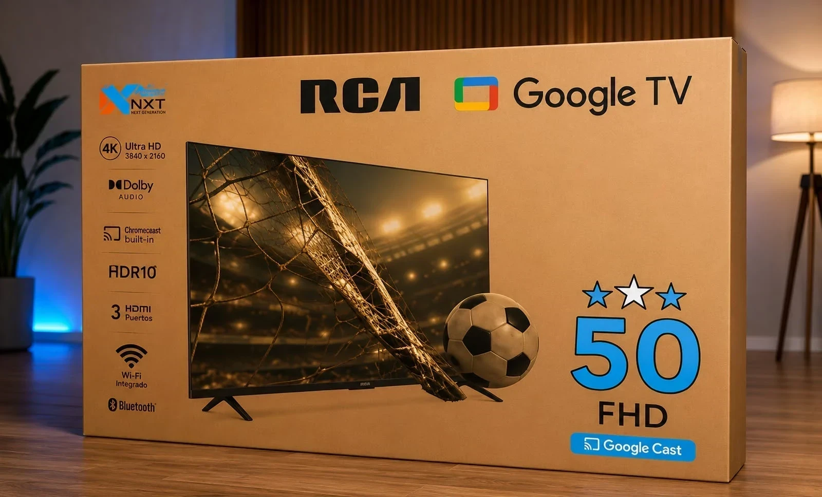 SMART TV RCA 50" C/GOOGLE TV 4K‼️SOLO POR PEDIDOS ‼️