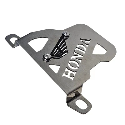 AC XR 150 L / AC XR 190 L / P. mordaza Caliper acero cromado logo 3d negro ( Tablero analogo ) ML