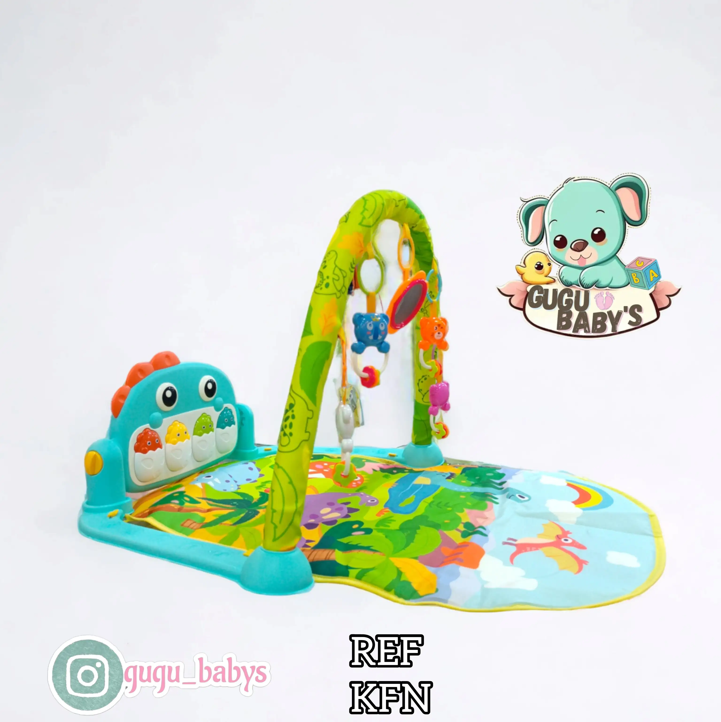 Gimnasio bebe dino