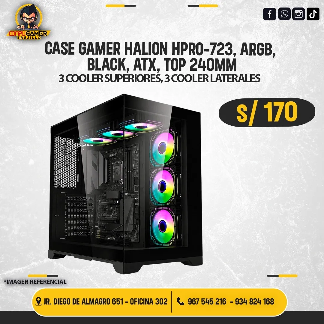 CASE HALION HPRO 723 BLACK