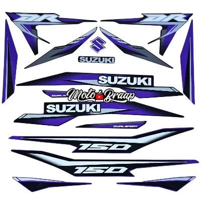DR 150 Calcomanias 2024 Morado