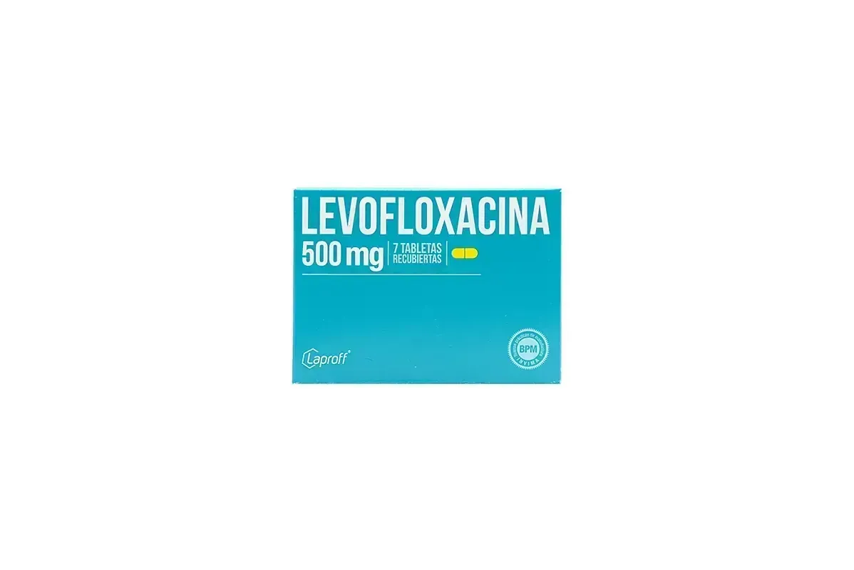 LEVOFLOXACINA 500 MG X 7 TBL LAPROFF