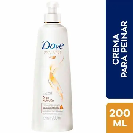 Crema para Peinar Dove Oleo Nutrición 