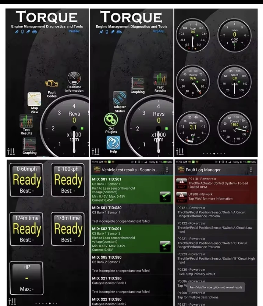 SCANER OBD2 BLUETOOTH V2.2 16 PINES 4