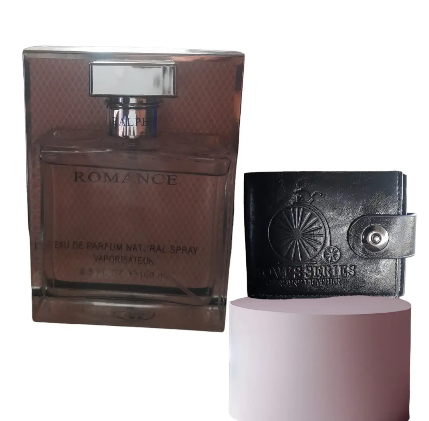 Combos de perfume más billetera de cuero 2