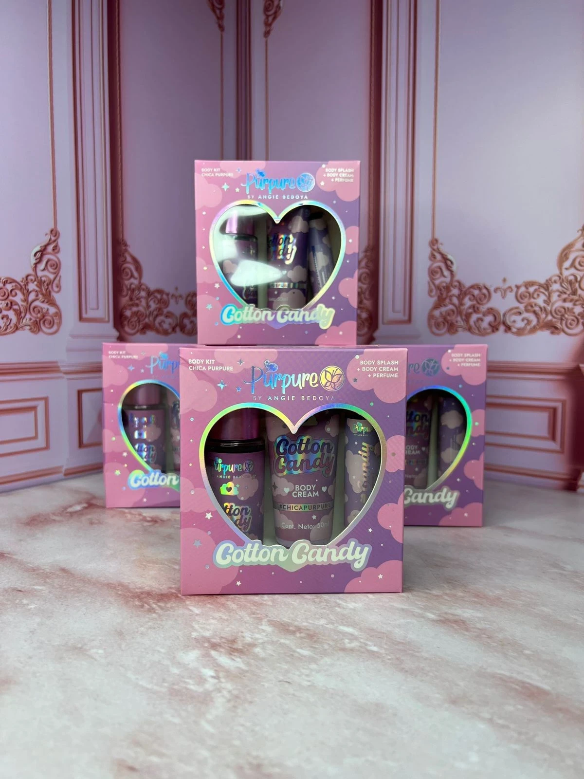 Kit Cotton Candy Purpure