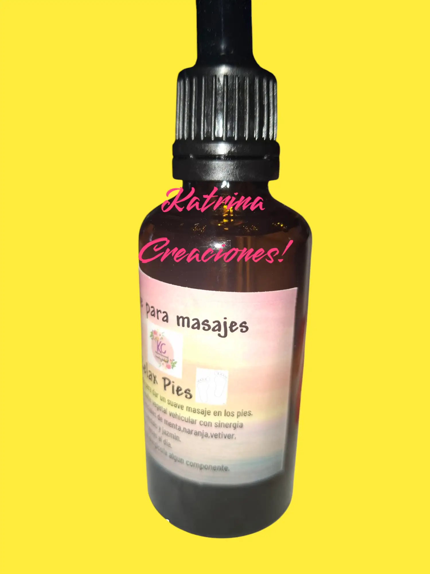 Aceite para masajes relax pies 3