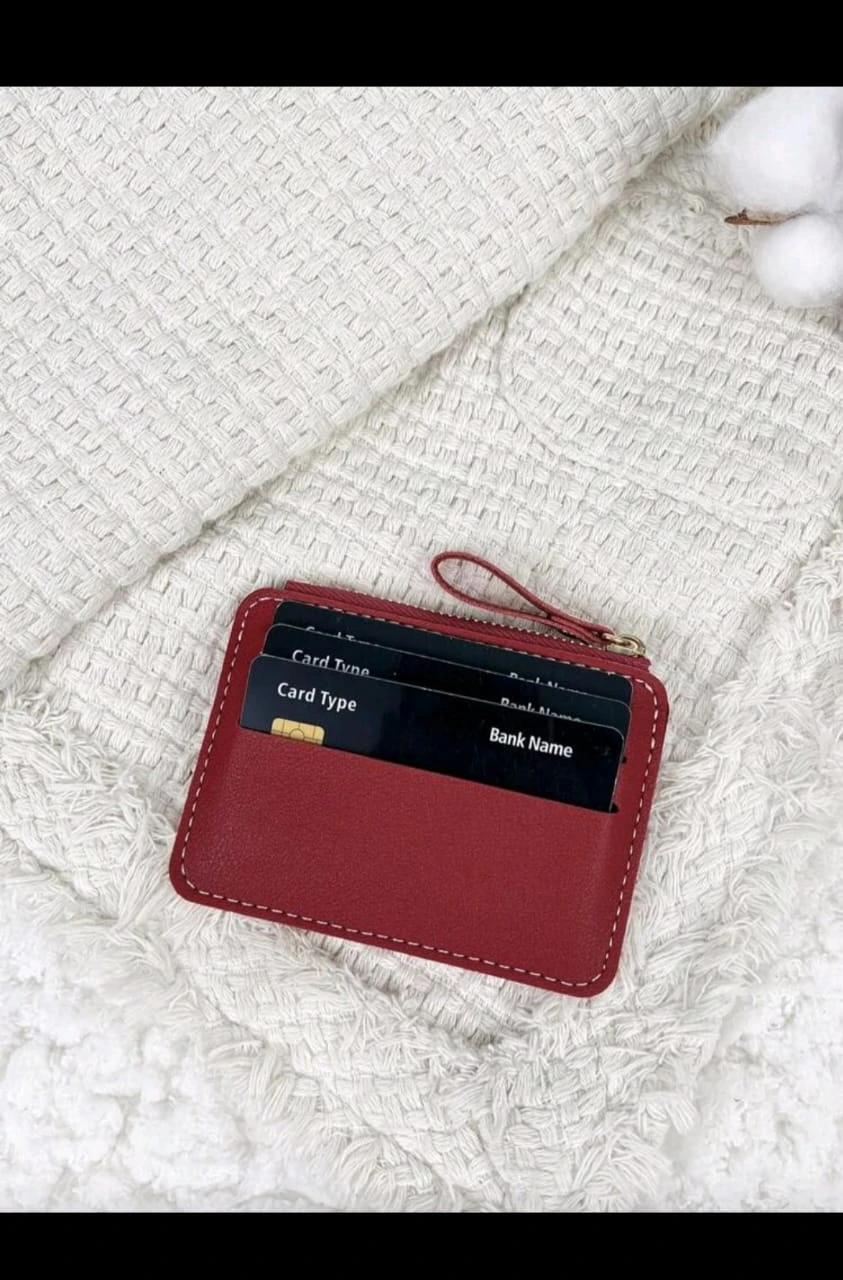 Monedero Tarjetero Southland Ultra-Slim– Diseño Minimalista en Poliuretano con Cierre Dorado. 2