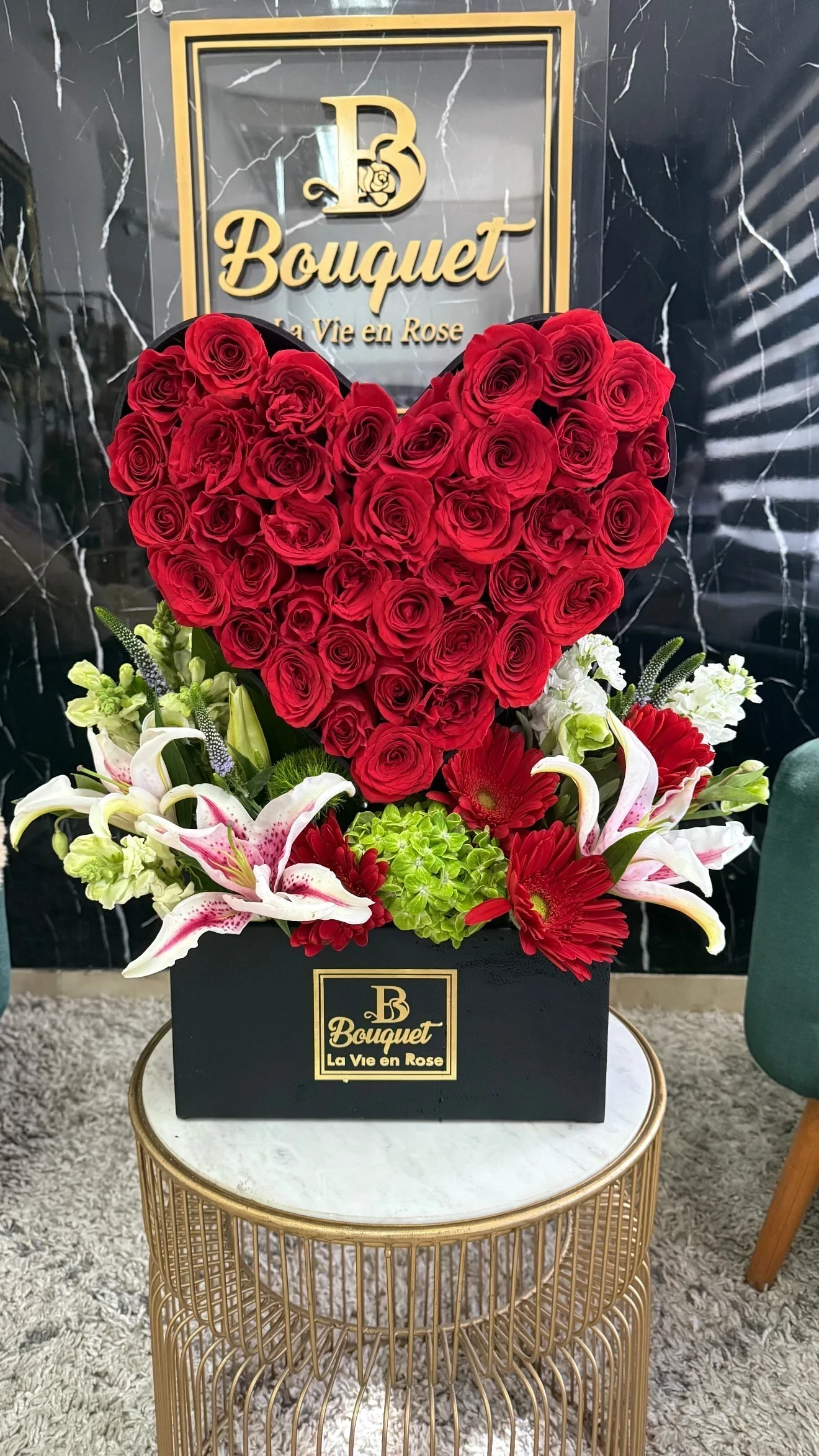 Corazon pequeño con jardin