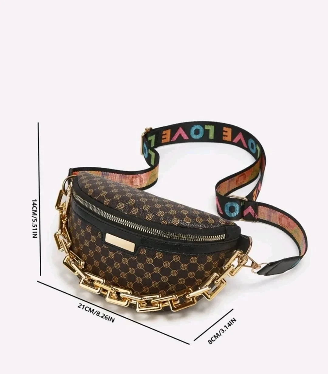 Bolso de cintura tipo riñonera  3