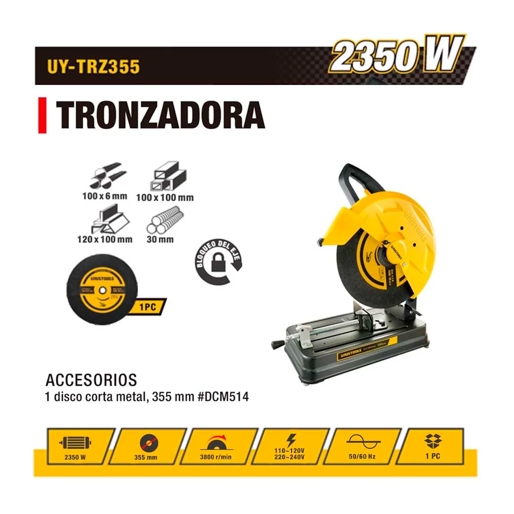 TROZADORA UYUST 355 MM-2350W