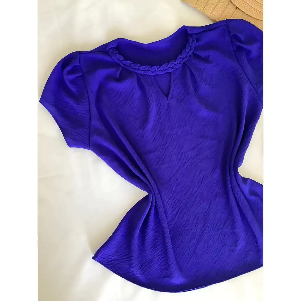 Blusa Duna Gola Trançada  4
