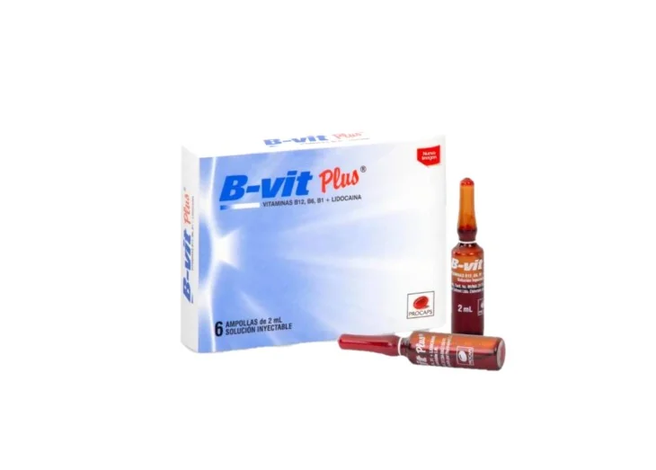 B VIT PLUSS X 6 AMP COMPLEJO B