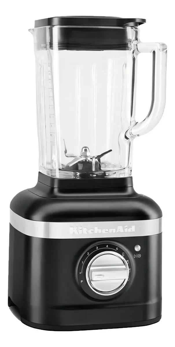 Licuadora KitchenAid LKSB4026ROB 1.4 L Negro con jarra de vidrio 220V