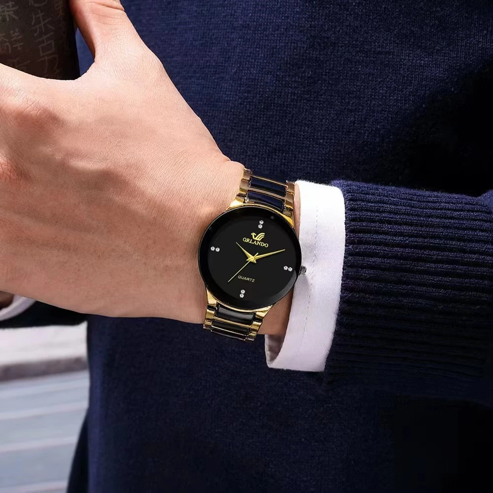 Reloj Clásico Diseño Suizo De Hombre Orlando En Cuarzo 3