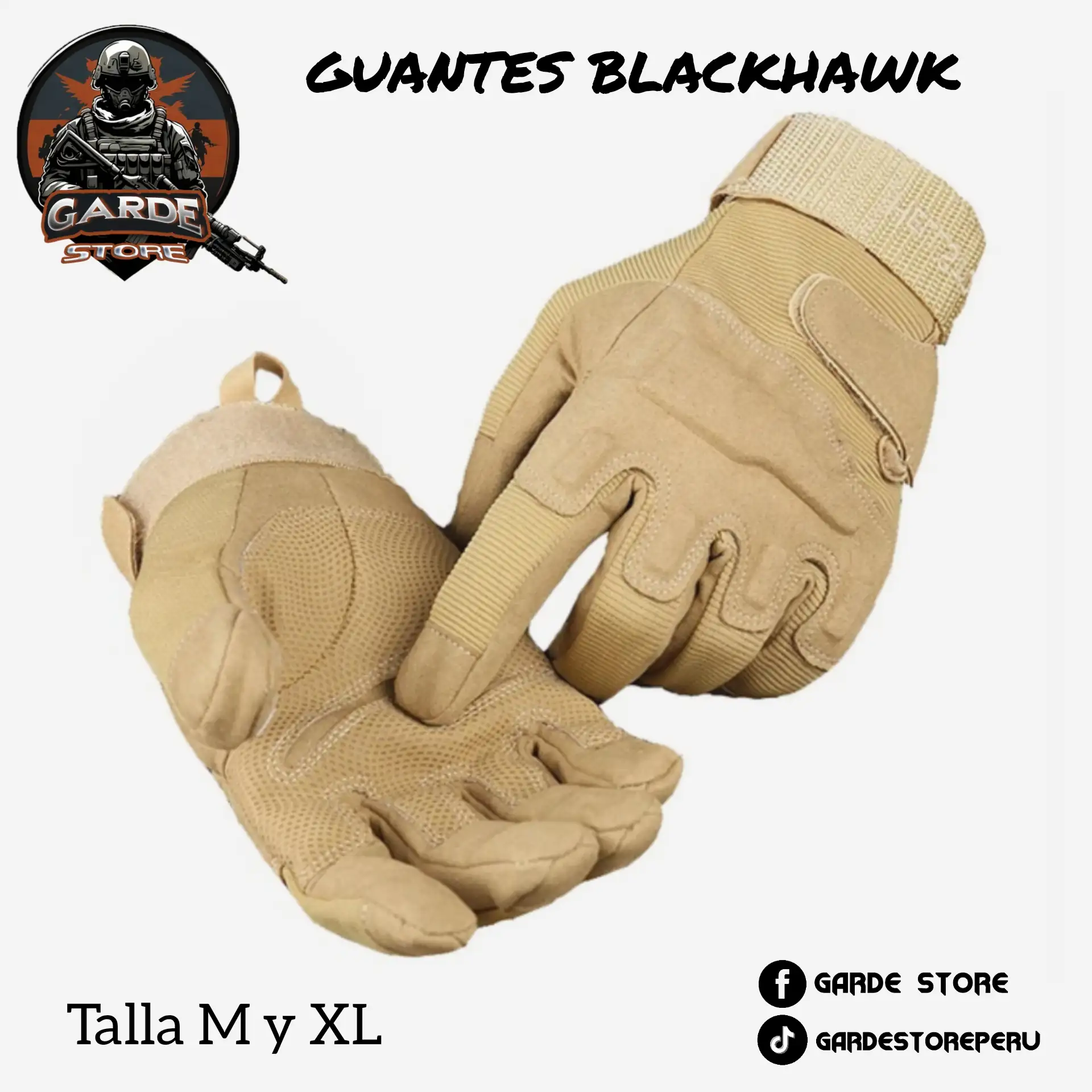 Guantes BLACKHAWK. 
