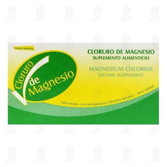 CLORURO DE MAGNESIO (Suplemento alimenticio)