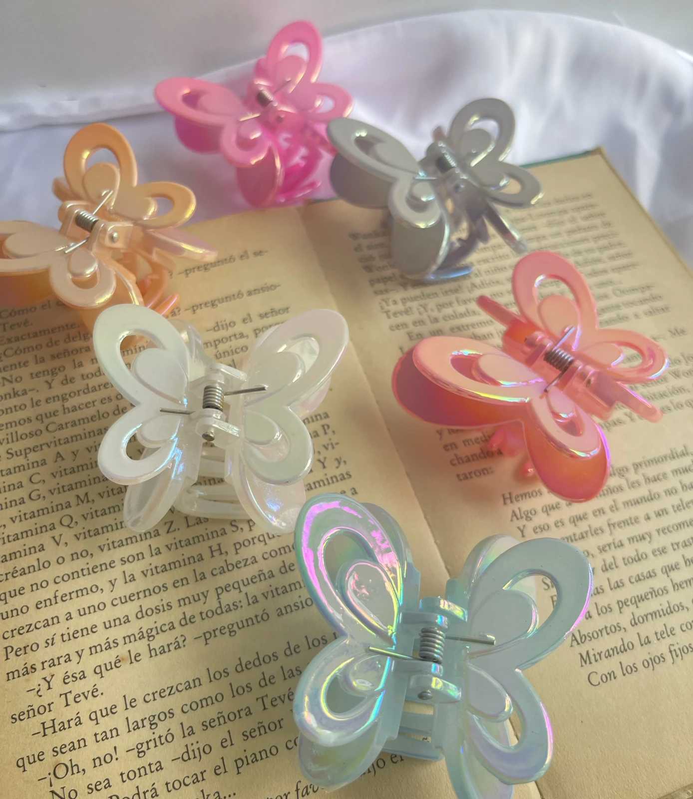 Gancho mariposa glow