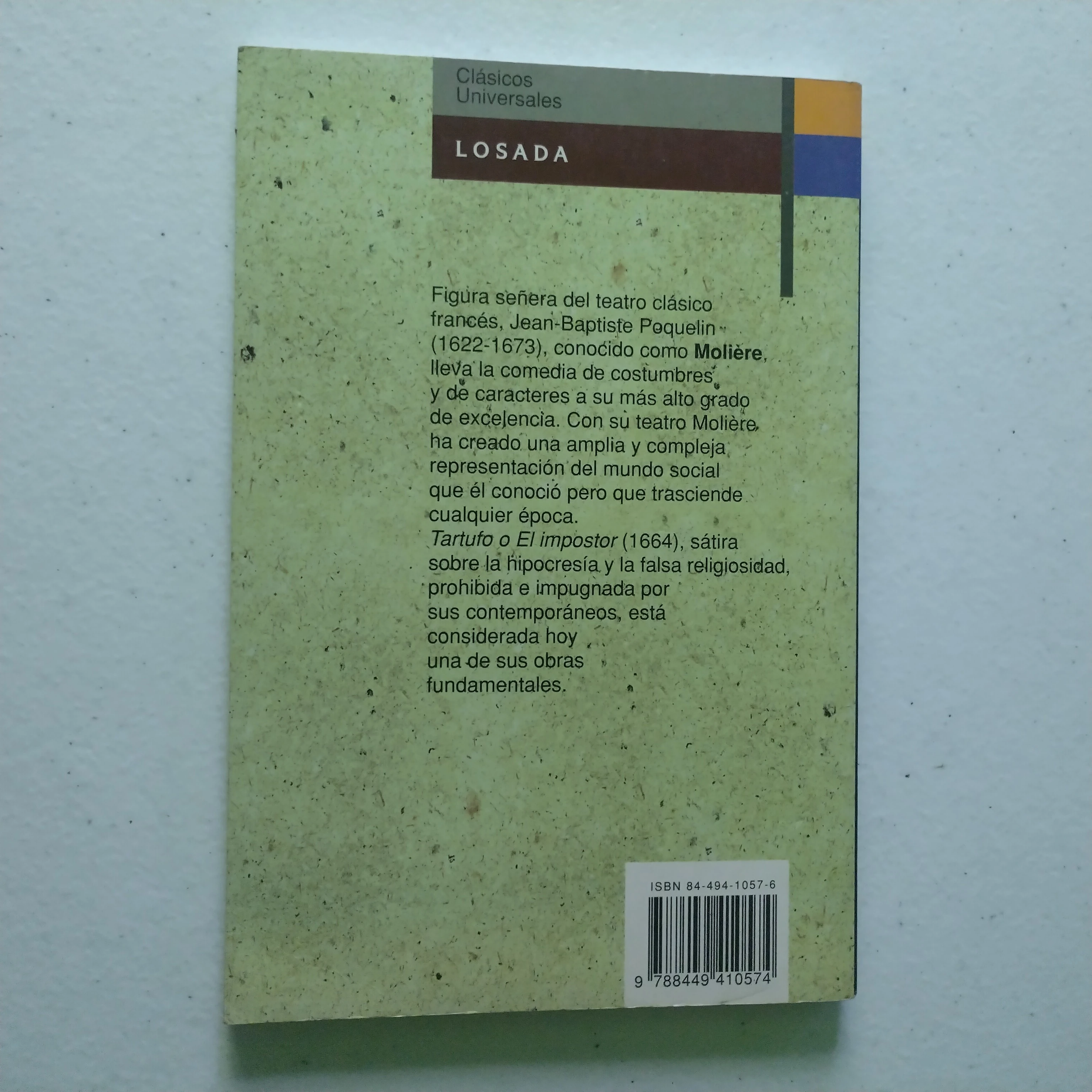 Tartufo o el impostor, Molière, usado  2