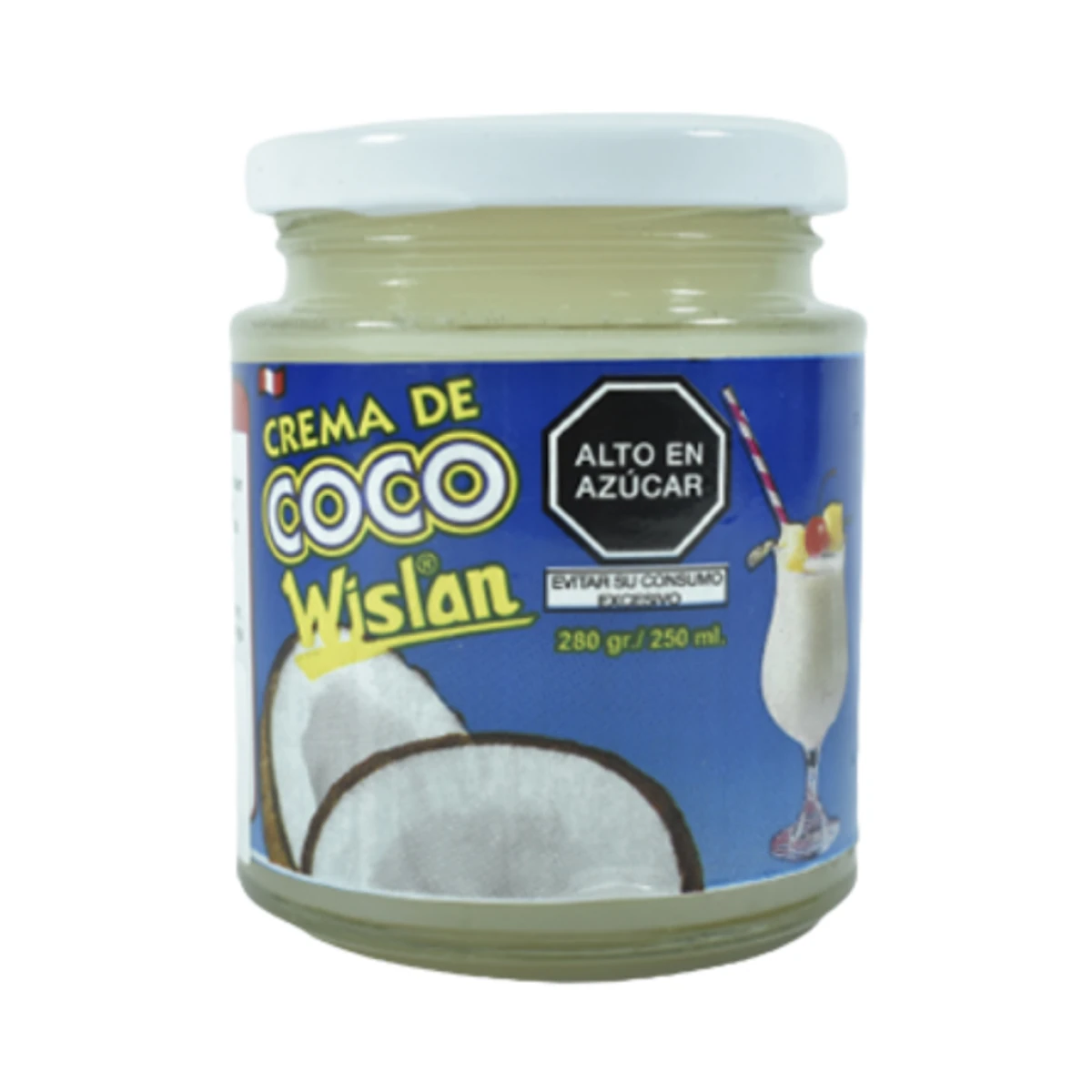 WISLAN CREMA DE COCO 280g