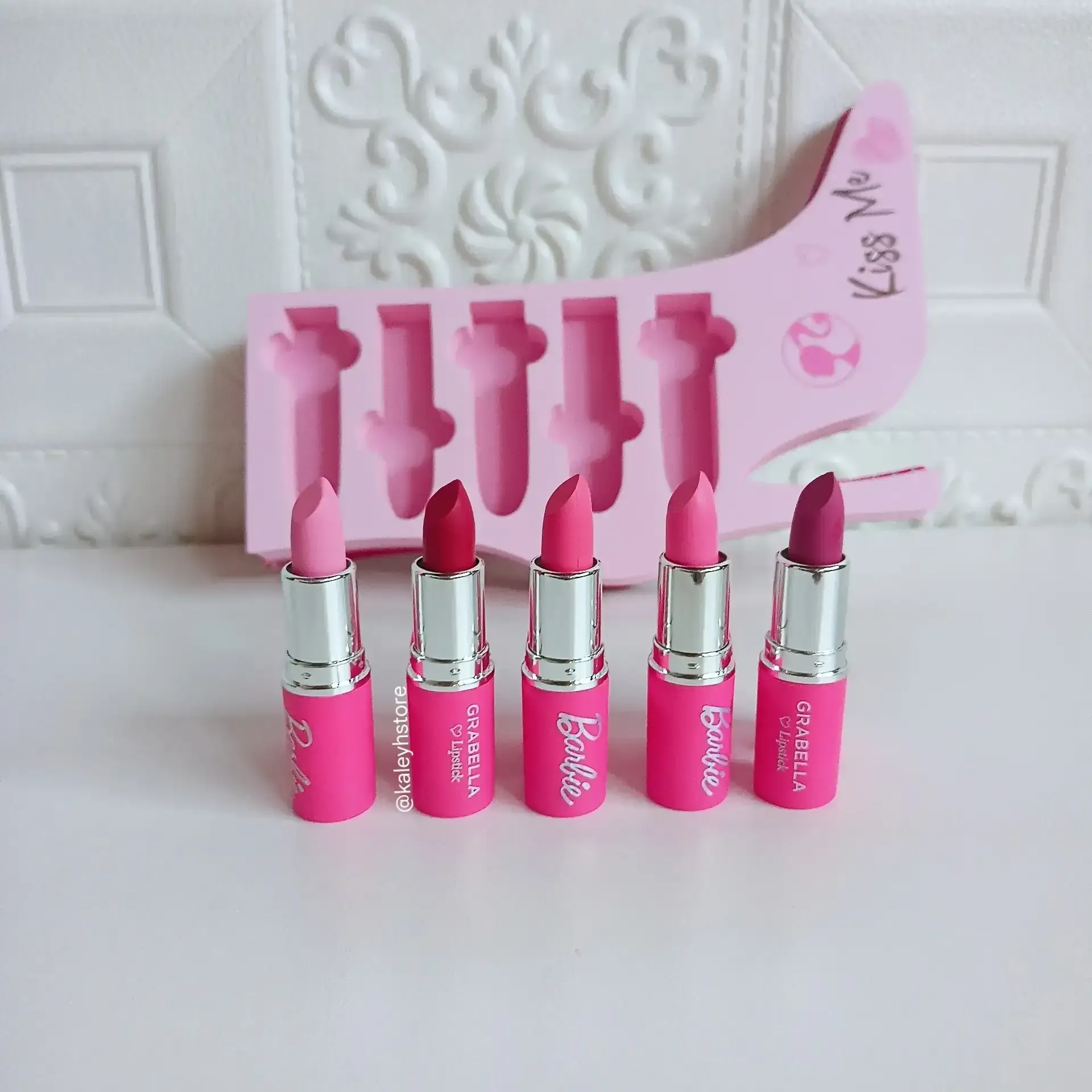 Set De Labiales Barbie Grabella